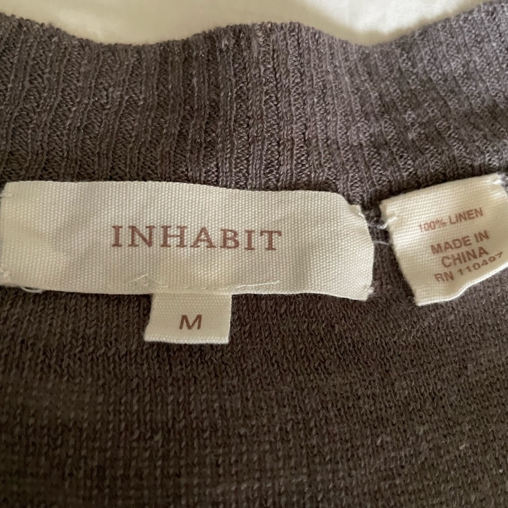 Inhabit linen top